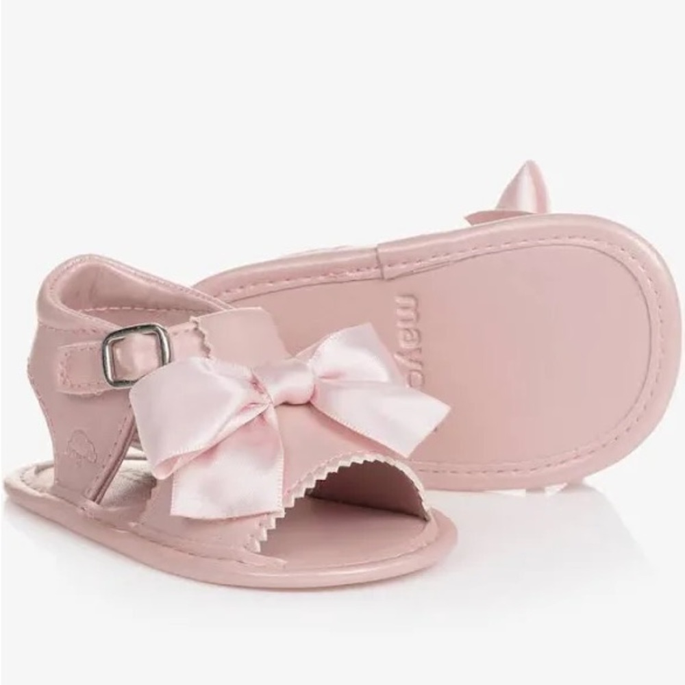 BRAND NEW Mayoral Bow Baby Sandals